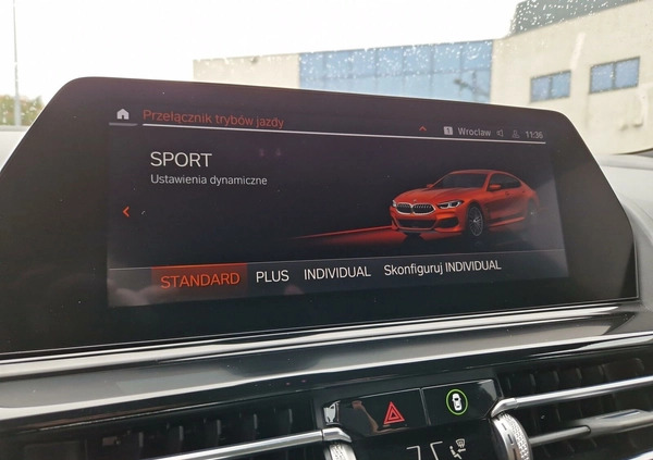 BMW Seria 8 cena 279900 przebieg: 56263, rok produkcji 2020 z Tyszowce małe 379